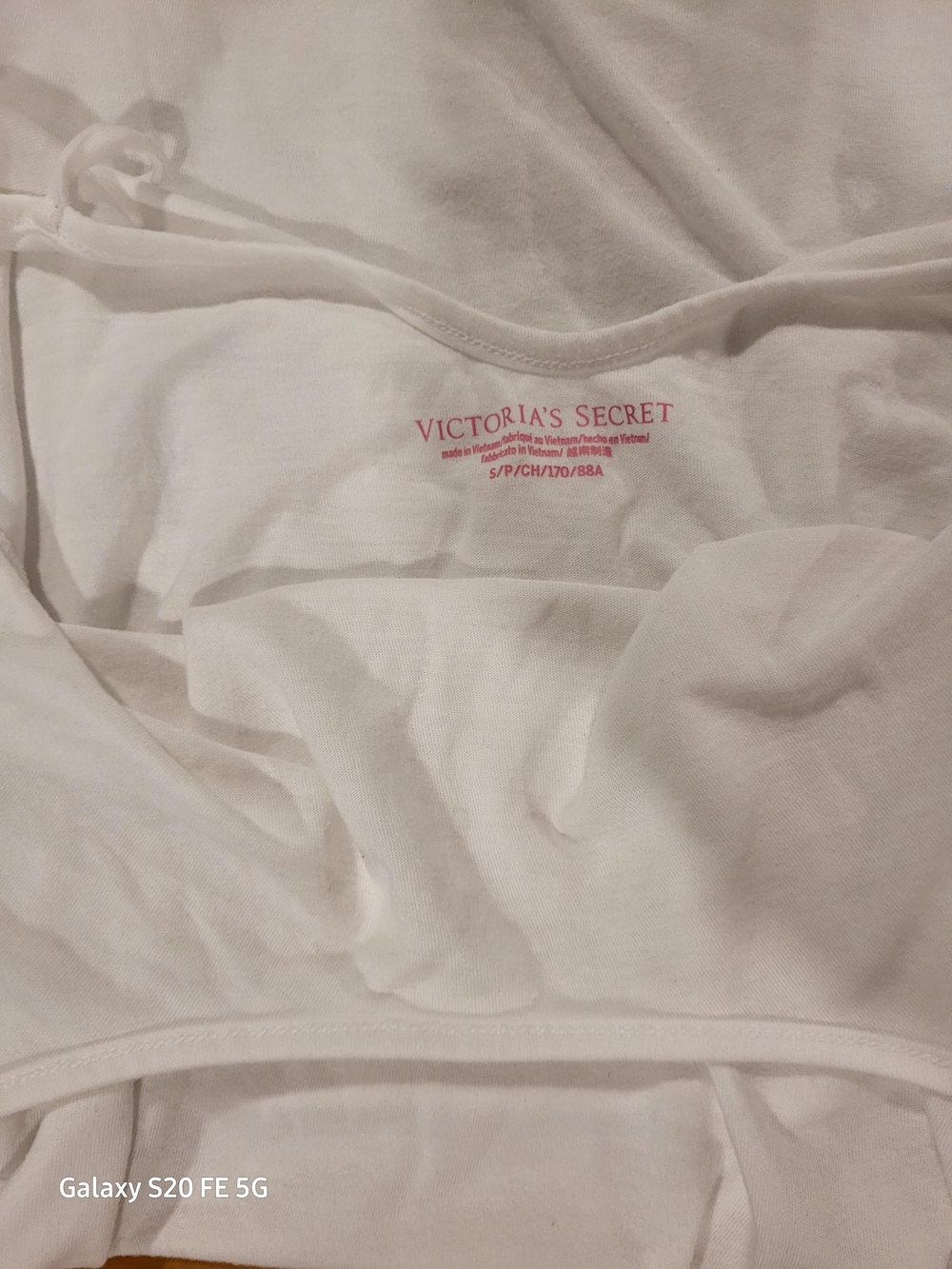Victoria's Secret White Cotton Tank Top - Women's Intimates